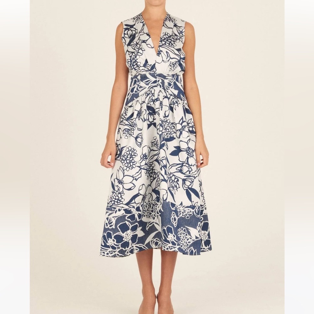Silvia Tcherassi Event Nayla Jacquard Dress size Medium new without tag